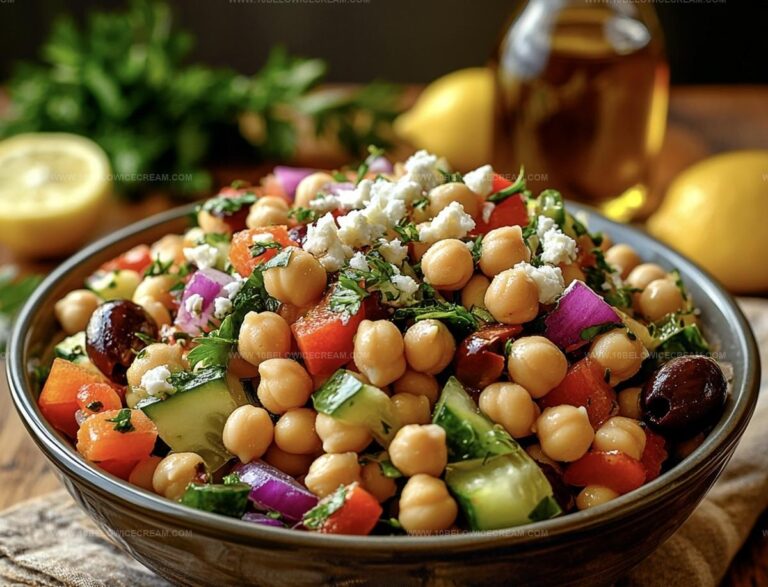 Mediterranean Chickpea Salad Recipe