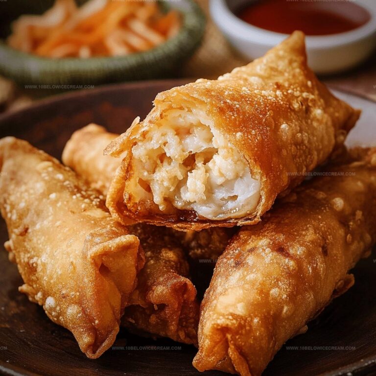 Crab Rangoon Egg Rolls Recipe