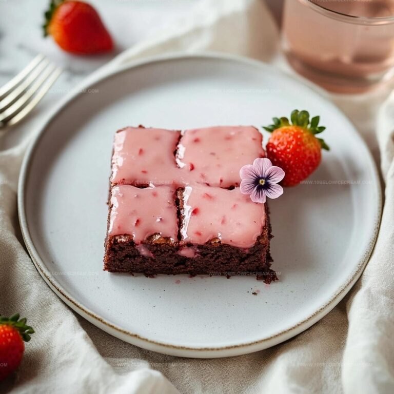 Strawberry Brownies Recipe