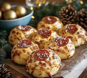 Cheesy Pepperoni Pizza Bombs Recipe