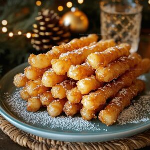 Crispy Funnel Cake Sticks Recipe