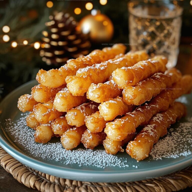 Crispy Funnel Cake Sticks Recipe