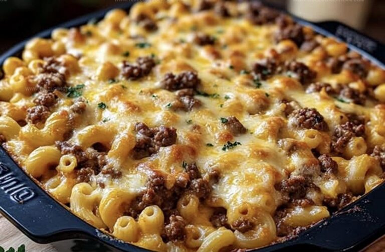 Beefy Mac And Cheese Casserole Recipe