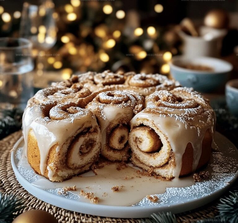 Cinnamon Roll Cake Recipe