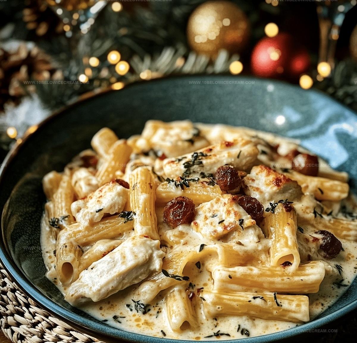 Creamy Chicken Mozzarella Pasta Recipe