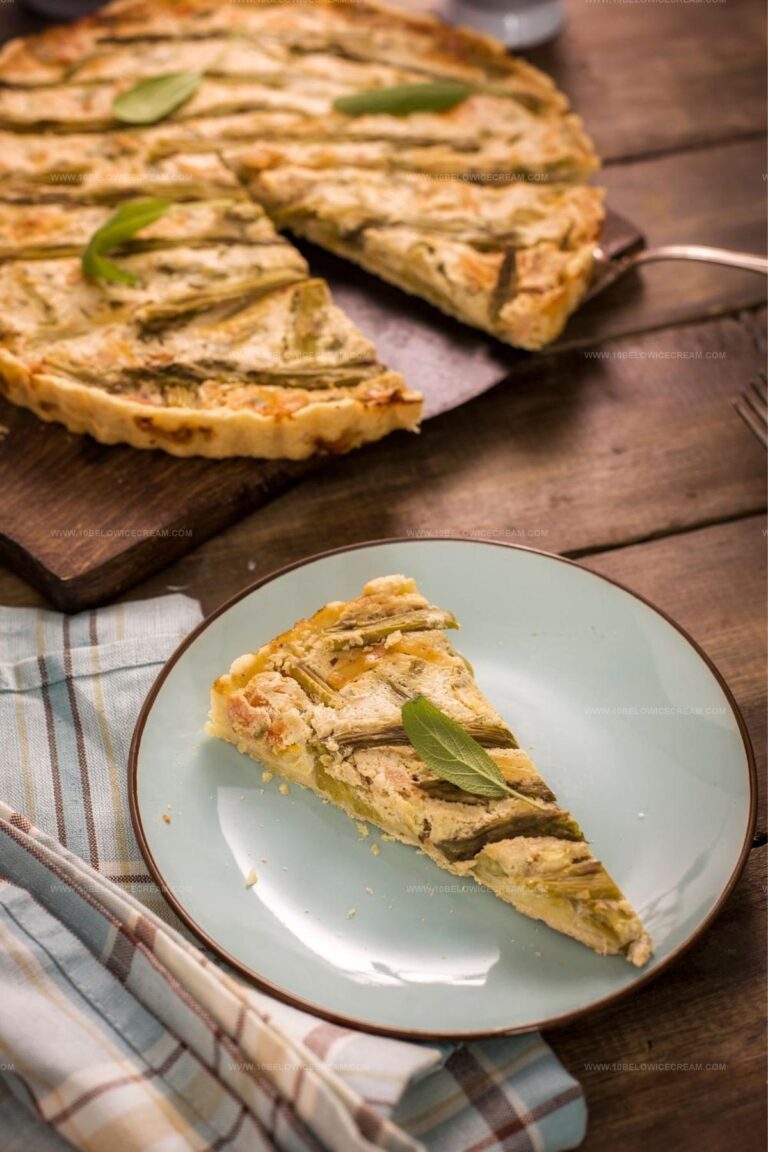 Salmon And Asparagus Quiche Recipe