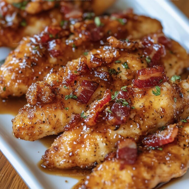 Sweet Maple Garlic Bacon Chicken Recipe