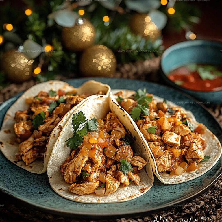 Slow Cooker Queso Chicken Tacos Recipe