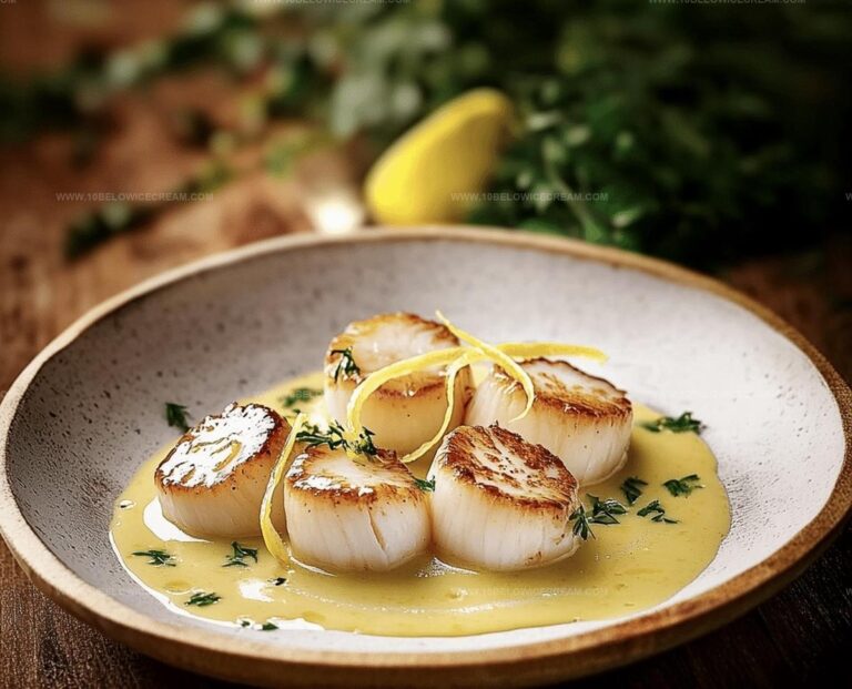 Scallops In Lemon Wine Sauce Recipe