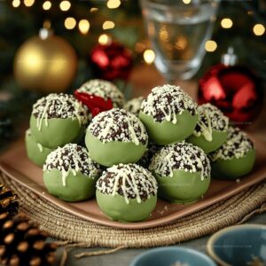 Grinch Oreo Balls Recipe