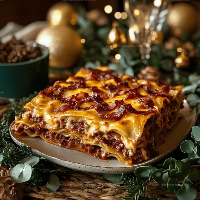 Bbq Bacon Cheeseburger Lasagna Recipe