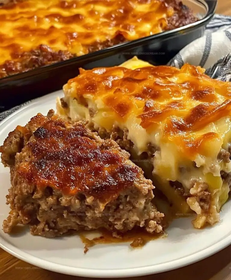 Cowboy Meatloaf And Potato Casserole Hearty & Easy Recipe
