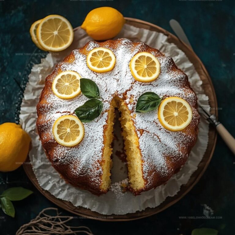 Italian Lemon Pound Cake Recipe