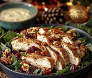 Cranberry Pecan Chicken Salad With Poppy Seed Dressing Recipe