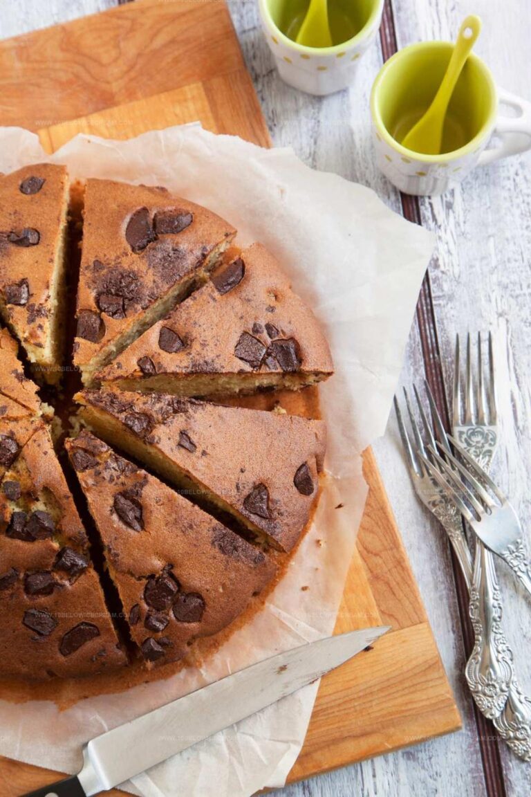 Chocolate Chip Cake Recipe
