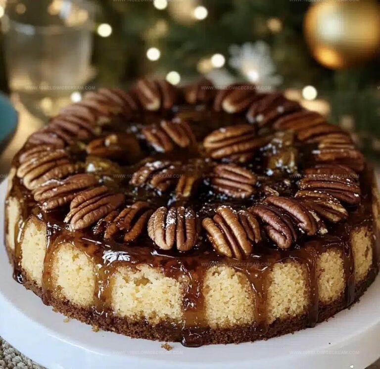Pecan Upside Down Cake Recipe