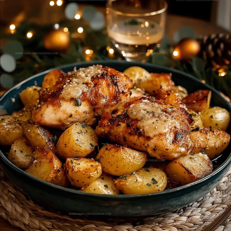 Garlic Parmesan Chicken And Potatoes Recipe
