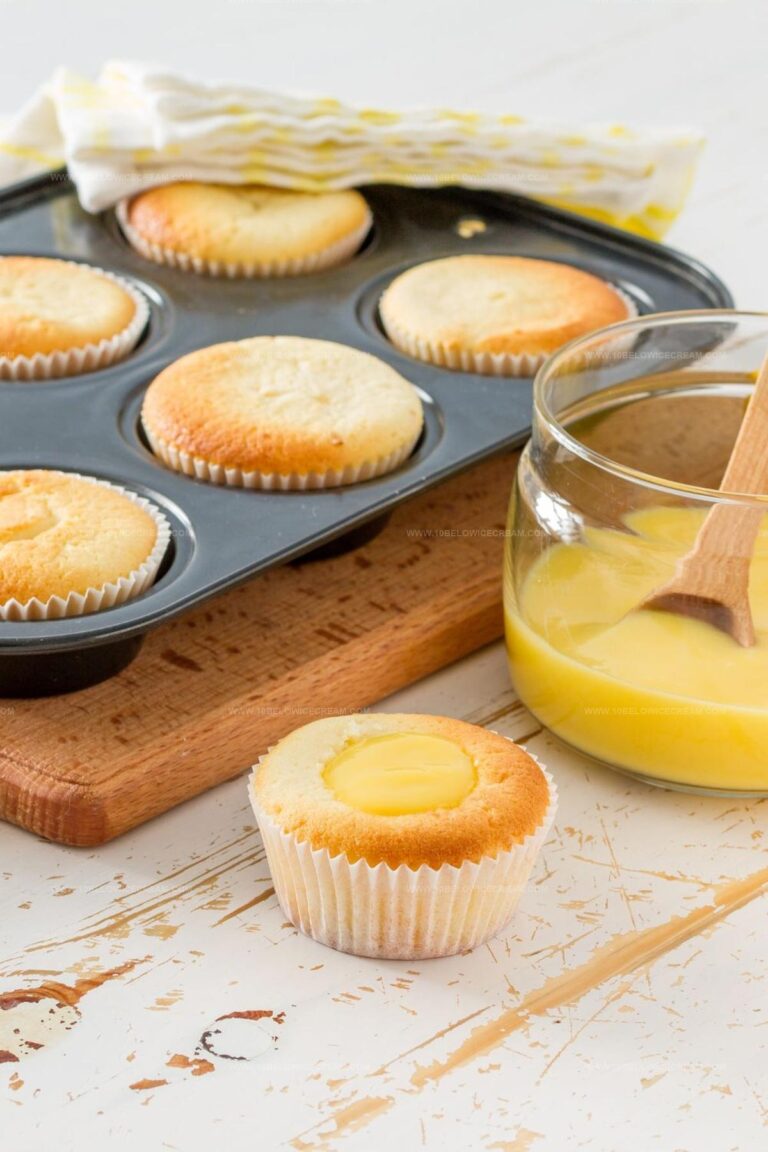 Lemon Curd Muffins Recipe