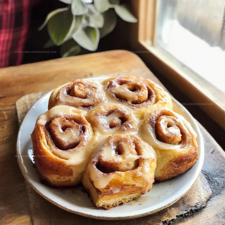 Overnight Sourdough Cinnamon Rolls Recipe