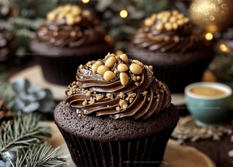 Gooey Chocolate Peanut Butter Cupcakes Recipe