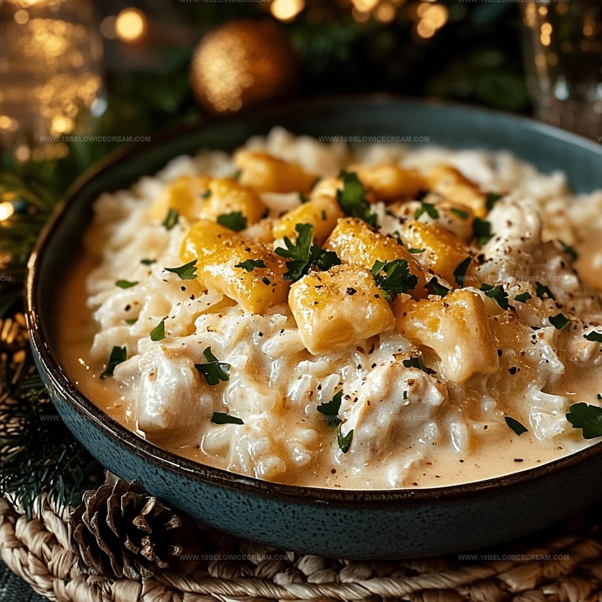 Cheesy Chicken And Rice Recipe
