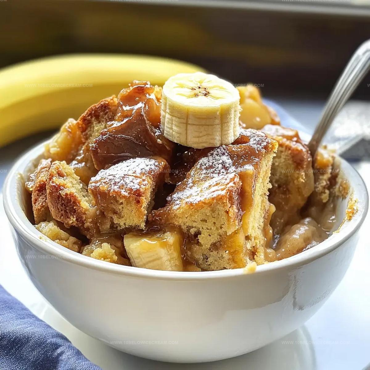 Slow Cooker Banana Bread Pudding Recipe