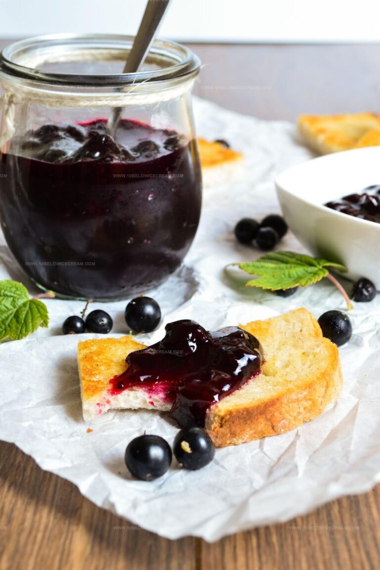 Blackcurrant Jam Recipe