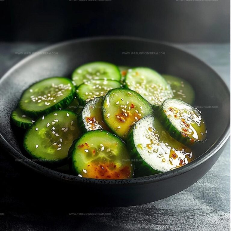Easy Asian Cucumber Salad Recipe