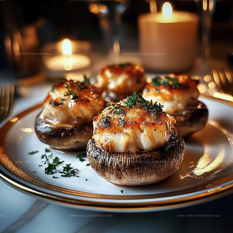 Crab Stuffed Mushrooms Recipe