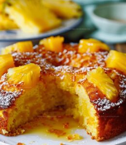 Pineapple Juice Cake Recipe