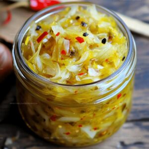Sweet And Tangy Cabbage Relish Recipe