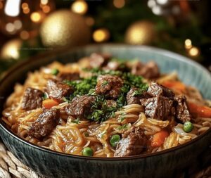 Filipino Pancit With Beef Recipe