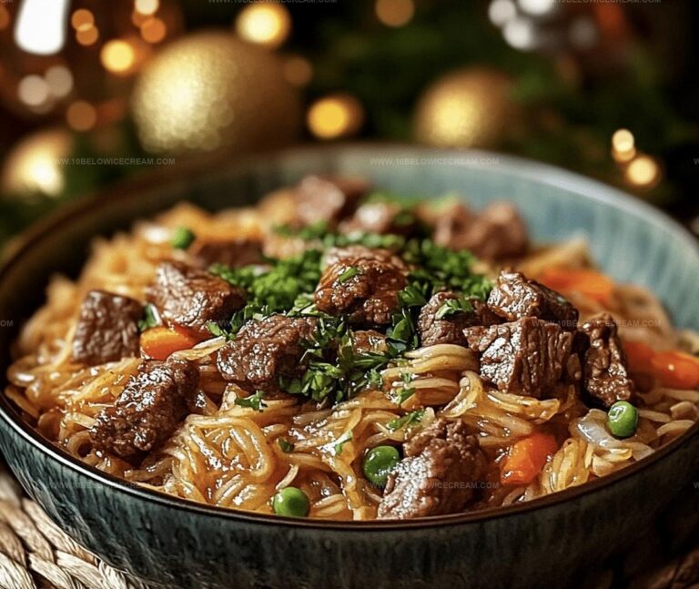 Filipino Pancit With Beef Recipe