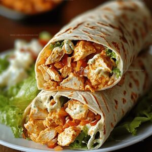 Buffalo Chicken Wrap Recipe