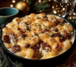 Cheesy Ranch Potatoes And Sausage Recipe