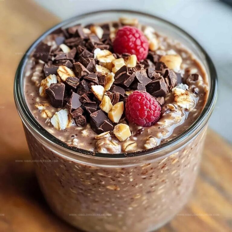 Chocolate Coffee Overnight Oats Recipe