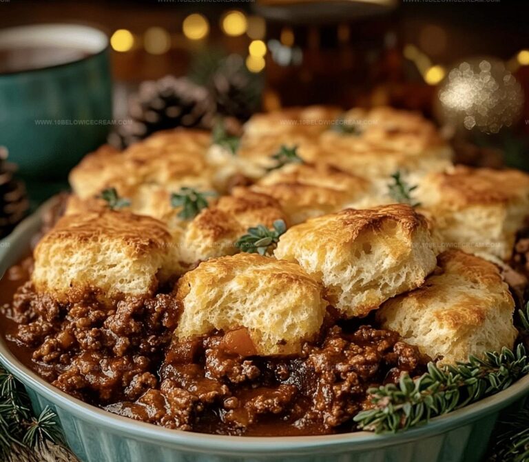 Sloppy Joe Biscuit Casserole Recipe