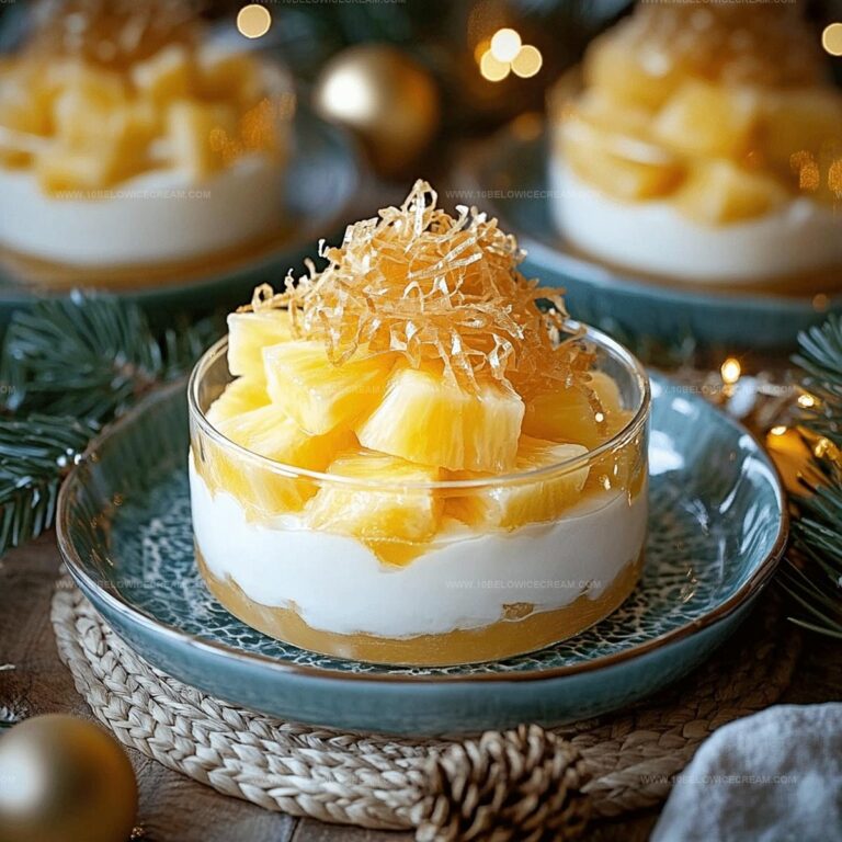 No-Bake Pineapple Cream Dessert Recipe