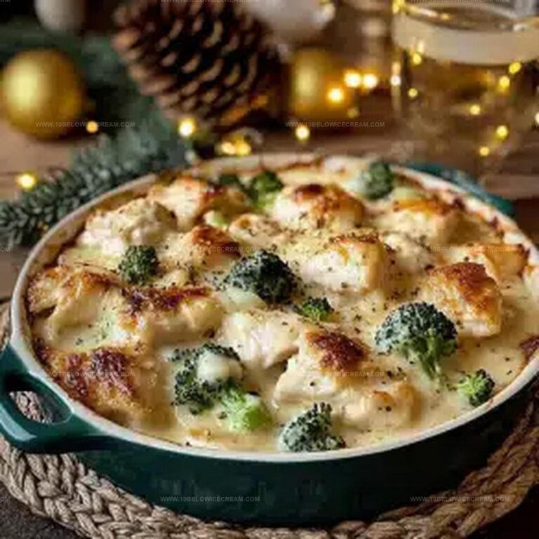 Chicken And Broccoli Baked Alfredo Recipe