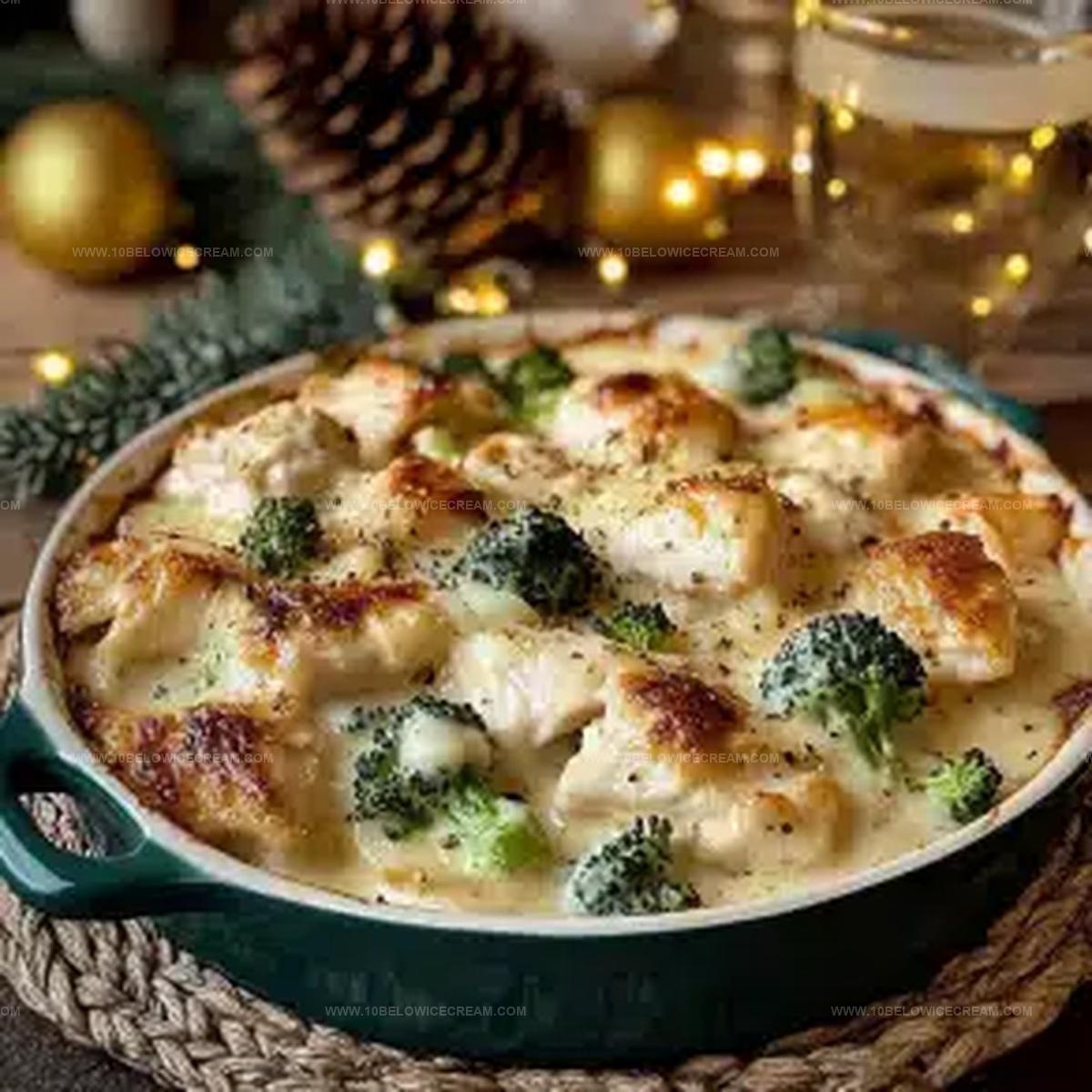 Chicken And Broccoli Baked Alfredo Recipe