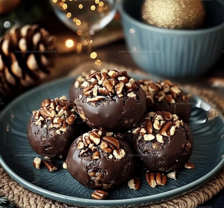 Christmas Chocolate Pecan Pie Balls Recipe