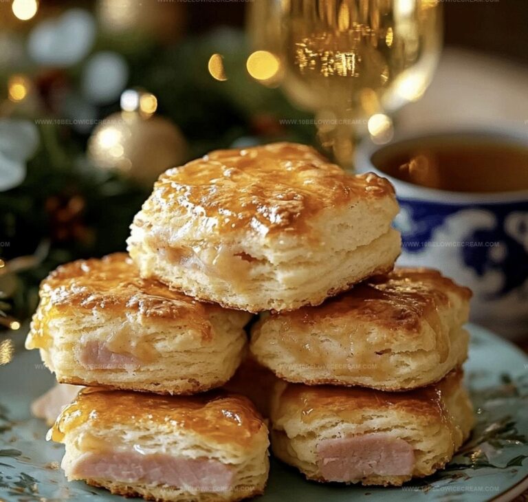 Honey Ham Biscuits Recipe