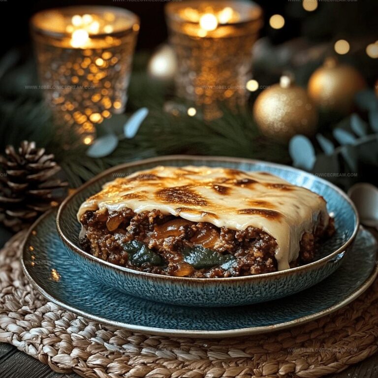 Parmesan Garlic Bacon Cheeseburger Lasagna Recipe