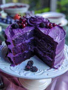 Purple Velvet Cake Recipe