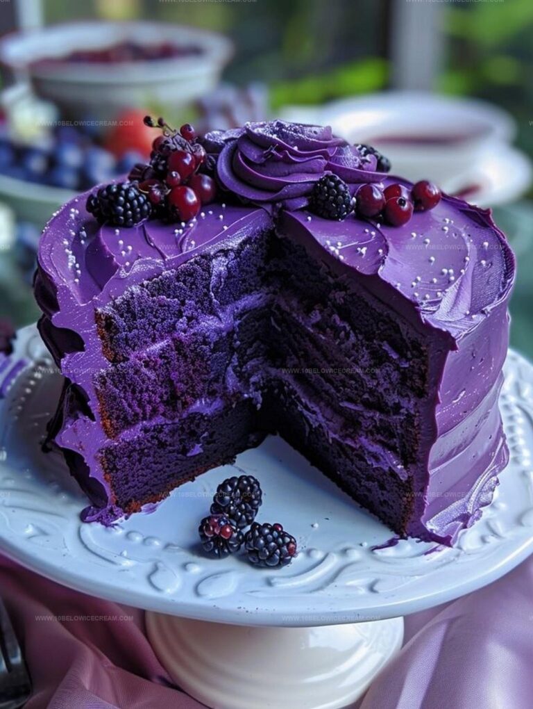 Purple Velvet Cake Recipe