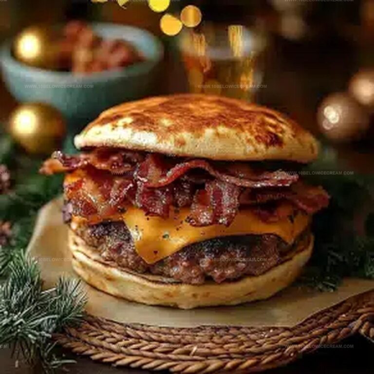 Bacon Tortilla Burger Recipe