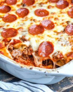 Meat Lovers Pizza Casserole Recipe