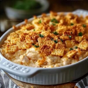 Ritz Cracker Chicken Casserole Recipe