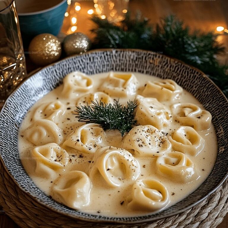 Creamy Cheese Tortellini Recipe
