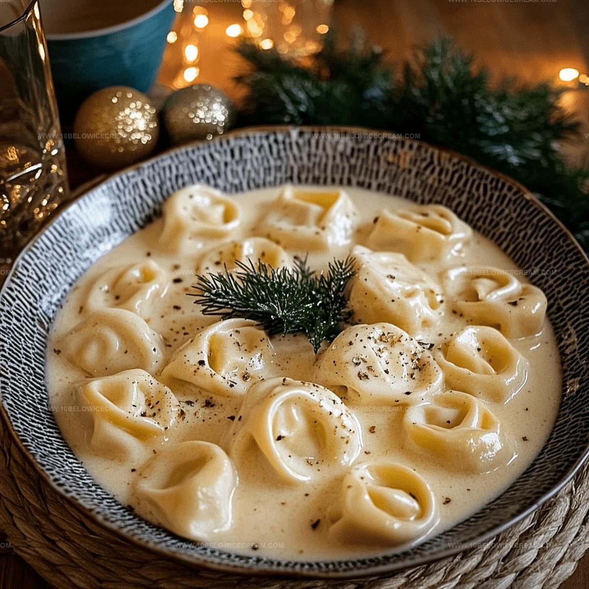 Creamy Cheese Tortellini Recipe
